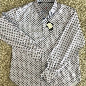 Men’s XL Visconti black dress shirt